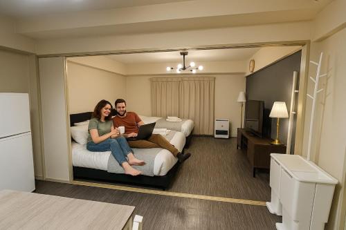 Stylish Room Near Susukino 2 Beds 205