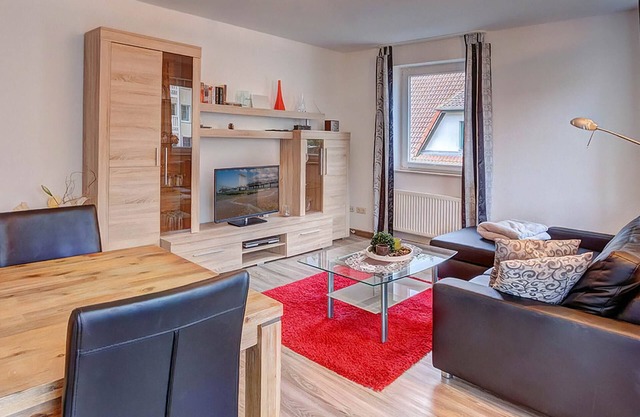 Stylish vacation apartment in Heringsdorf with balcony - only 100 m to the Baltic Sea beach