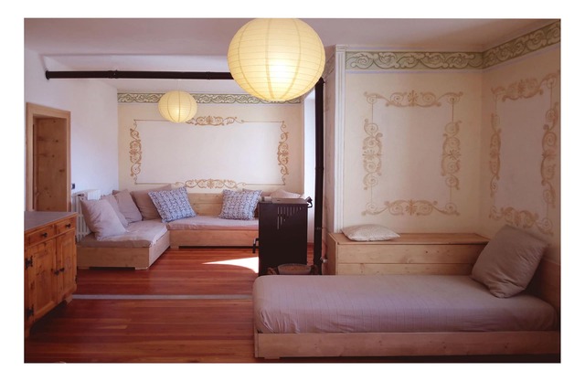 Suggestive frescoed apartment in the Bormio-Bagni Vecchi area