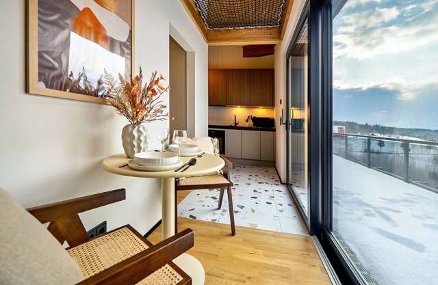 Suite #1 with lake view at Bärwalder See - SKAN-PARK
