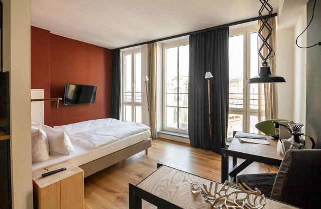 Suite S, 27qm, 1 Wohn-/Schlafraum, max. 3 Personen