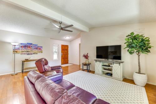 Sun Lakes Home with 3 Pools in Retirement Community
