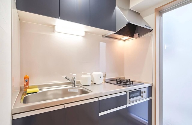 Sunny 3 - guest American - style Osaka apt.Private bath, kitchen. Unit 302.