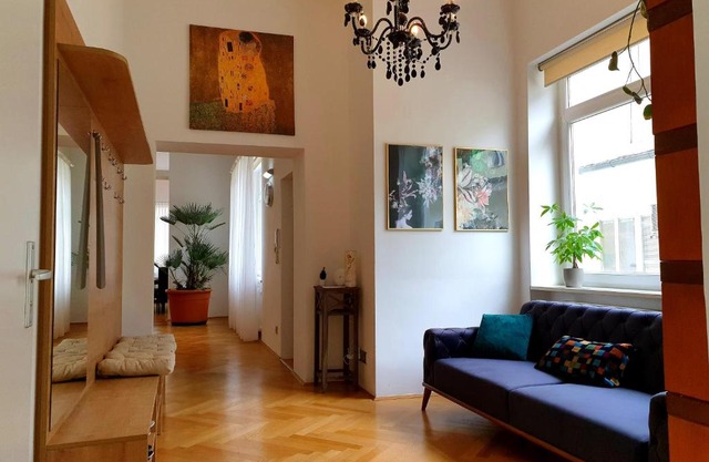 Sunny and spacious apartment near city centre