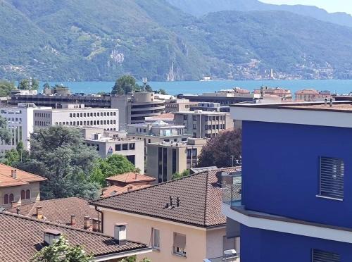 Sunny apartment with phenomenal view in Lugano City Center