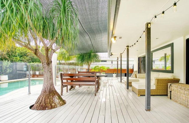 Sunny Days Poolside at an Entertainer's Oasis
