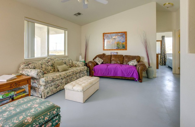 Sunny Pahrump Hideaway w/ Patio + Fire Pit!