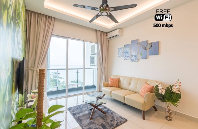 Sunrise Zencity @ Johor Town Center [⭐Seaview] + FREE 500 mbps WIFI