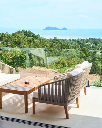 Sunset 3 Bedroom Sea View Villa with Infinity Pool in Chalok Ban Kao