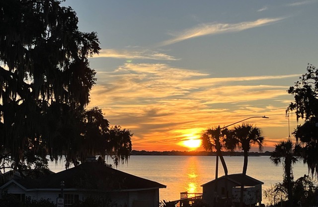 Sunsets and waterfront views just steps to Downtown Mount Dora, FL