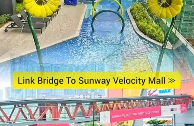 Sunway Velocity Two - Link bridges walking access to Shopping Mall & Interchange