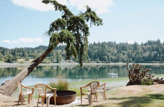SUP Board Paradise|Waterfront Cabin|Private Beach🌊