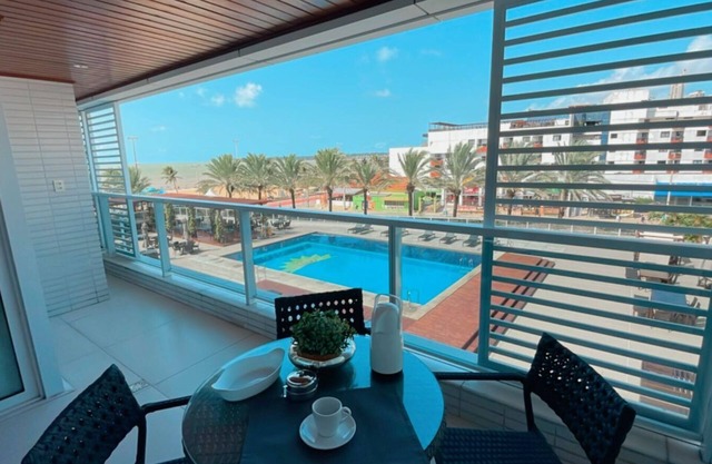 Super Luxury Apartment with sea view, facing the João Pessoa sign