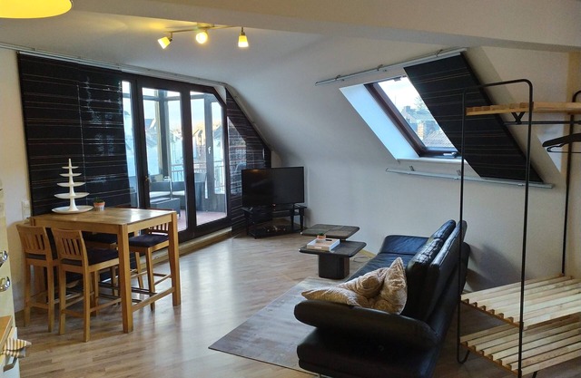 Super studio #6 over the roofs of Eschweiler near Aachen +Conservatory + balcony