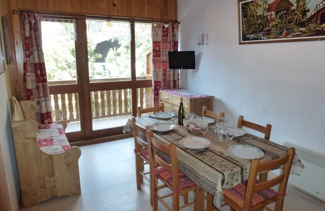 Superb 2 room apartment (1 bedroom) + mezzanine . at the foot of the slopes!