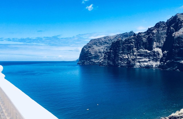 Superb apartment with stunning sea and cliff views, 2 terraces and free wifi.