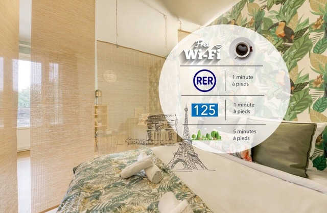 SUPERB APARTMENT 2MIN FROM PARIS