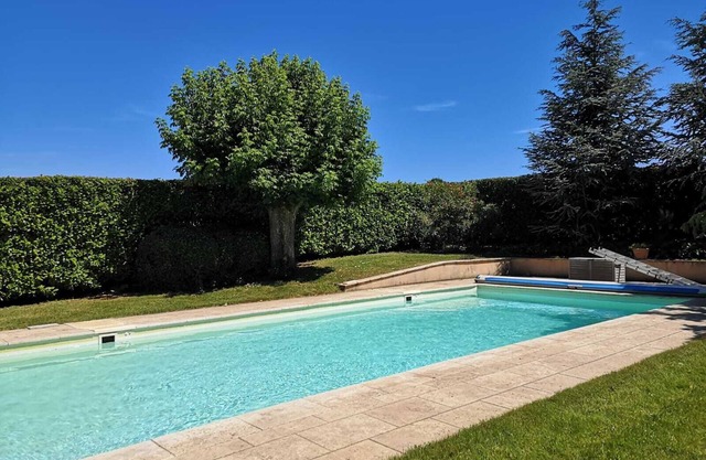 Superb mas provençal + large private pool and boules court in wooded grounds 4000m2