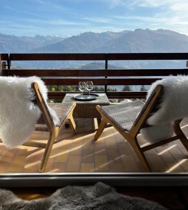 Superbe studio Anzère, rénové, au pied des pistes