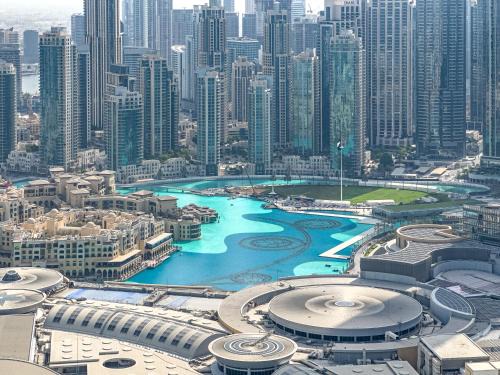 Superhost- Elegant Downtown 3BR , Burj Khalifa View