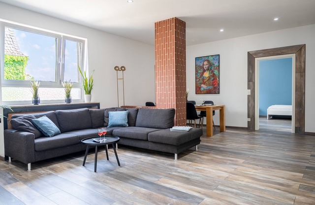 Superior Apartment 2 - 9 Personen Küche TV
