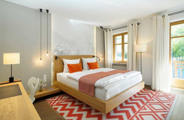 Superior double room facing the mountain - Hotel DAS TEGERNSEE