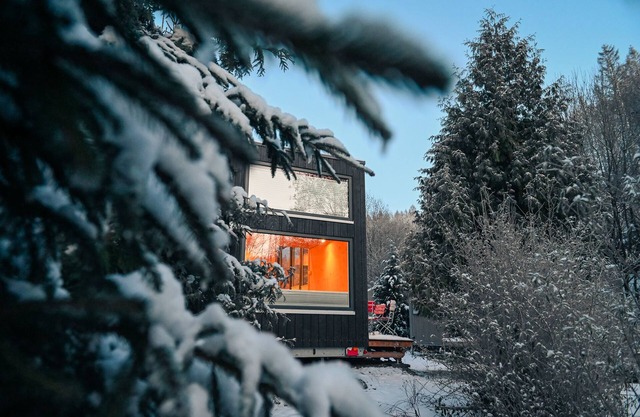 Sustainable & climate-neutral accommodation in the Green Tiny House Nature in the Harz Mountains