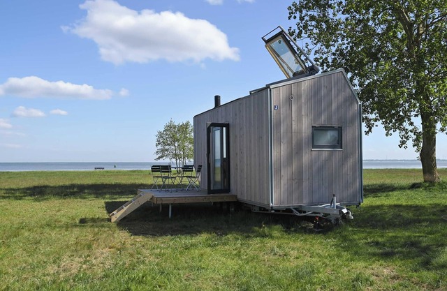 Sustainable Green Tiny House Pioneer 3 in Schillig on the North Sea