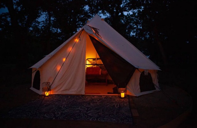 Sycamore Tent at The Grove Glamping