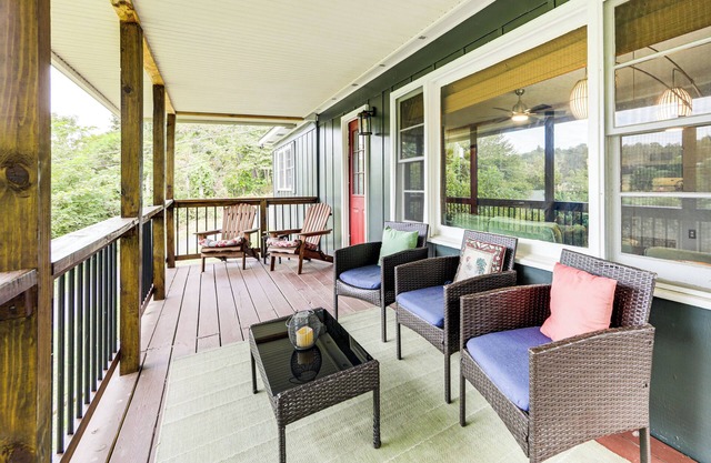 Sylva Riverfront Cabin Near WCU: Pet-Friendly!