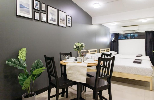 T1 Large Studio Full kitchen 100m. to BTS
