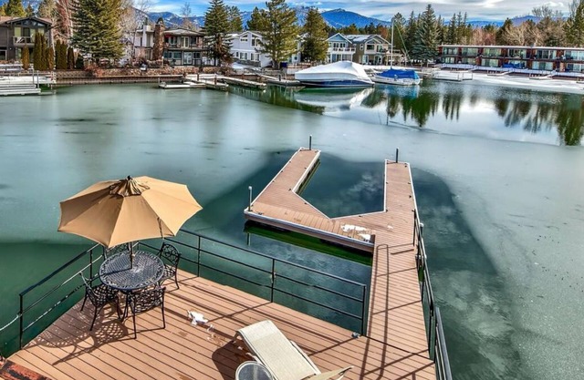 Tahoe Keys Mountain Vistas-Waterfront, Panorama Views, Dock