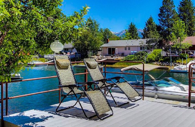 Tahoe Keys Villa - Pool Table, Sauna, Dock, Hot Tub, A/C
