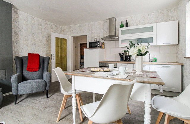 Take a relaxing break in the charming farmhouse in the Middle Franconian wine country.