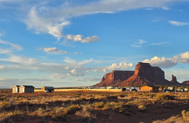 Take in the red rock views right off Highway 163 in newly built off-grid cabins!
