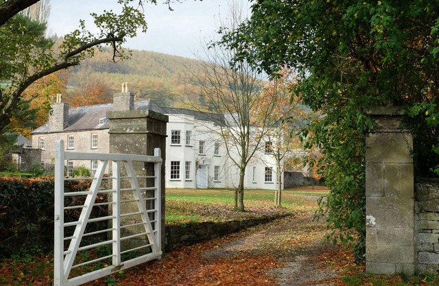 Tall John's House: Large Georgian Manor House In Extensive Grounds near Brecon