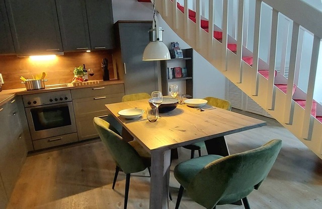 Tante Maaß - Maisonette apartment, shower, washing machine, parking space, TV, WLAN