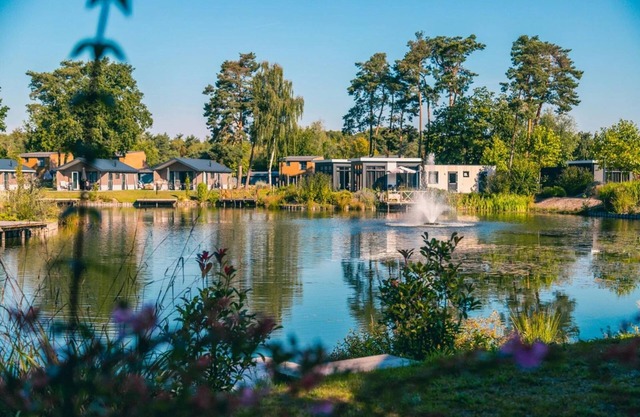 Tent Lodge With Bathroom and Airco, Near a Lake