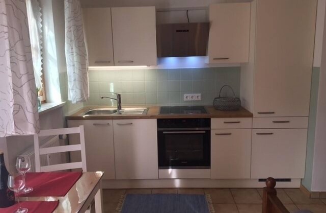 Terrace apartment 29 sqm, first floor, bed-sitting room, for 1-2 persons