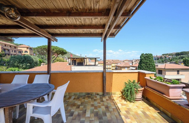 Terrace in the center - Box on request