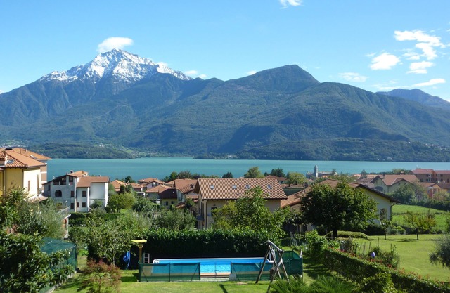 Terrace with breathtaking lake view