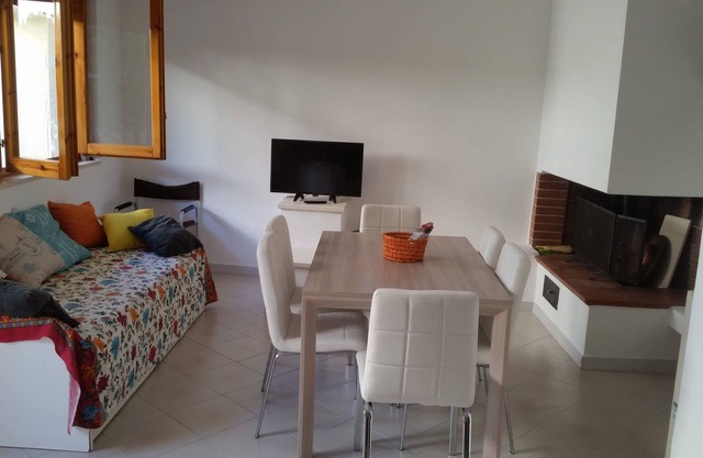 Terraced 500 meters from the sea and from the center