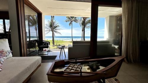 teste Casa na areia da praia Peninsula de Maraú