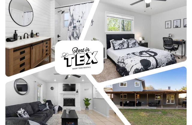 Texas Retreat w/Music Vibes & Game Room!