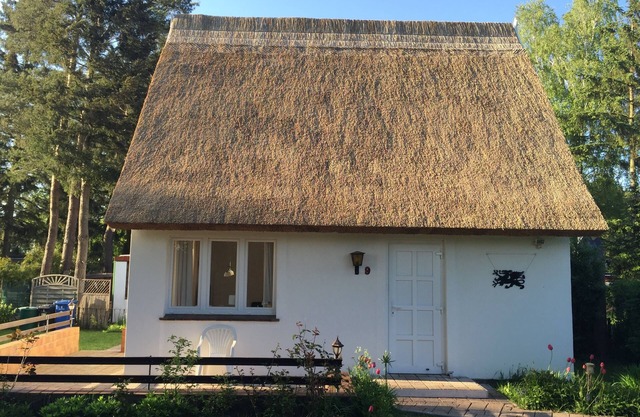 Thatched cottage on Greifswalder Bodden on the Baltic Sea for 2-3 persons
