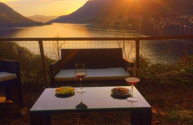 The apartment is in Pognana, an authentic village between Como and Bellagio.
