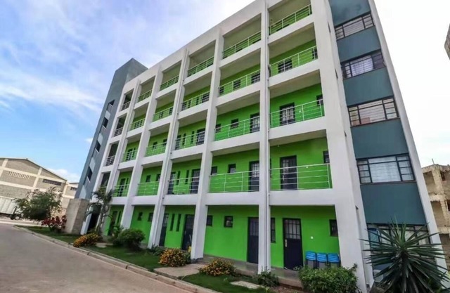 the apartment is located next to