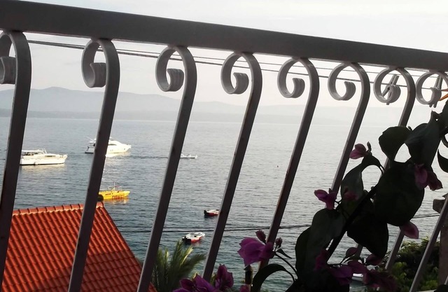 The apartment is located on the first floor of our house, 50 meters from the sea