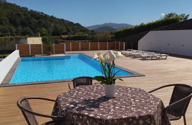 The apartment is located in a small farm, in a quiet area