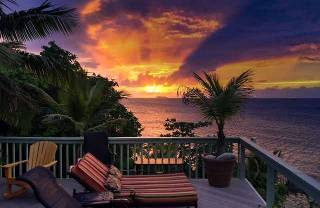 The Beach House on St. Thomas with Secluded Sand Beach